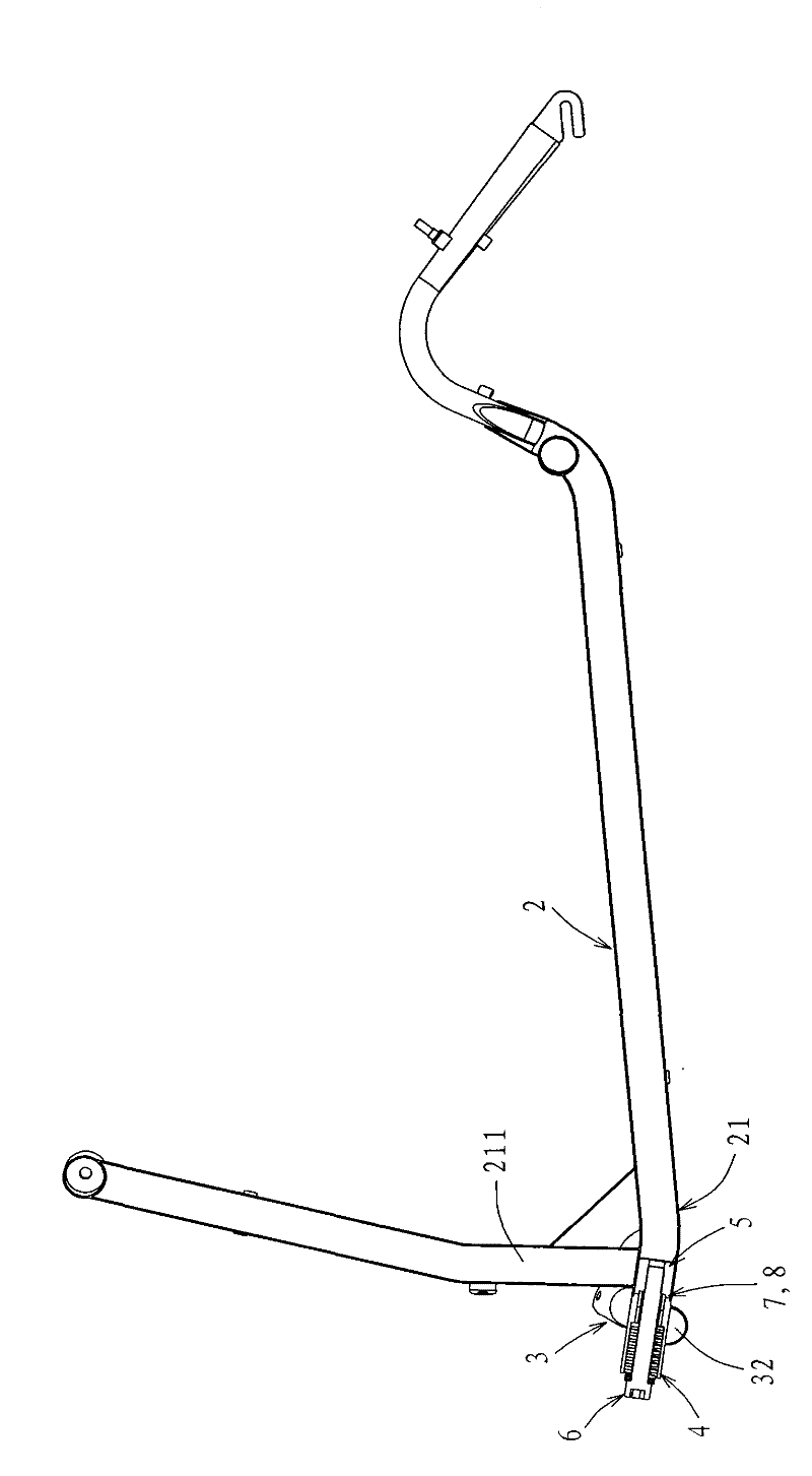 Lean-steering stabilization device for a vehicle