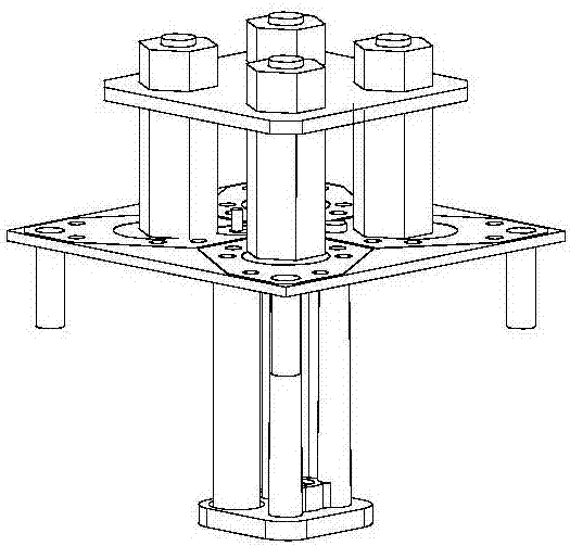 Dense array antenna of double-layer structure