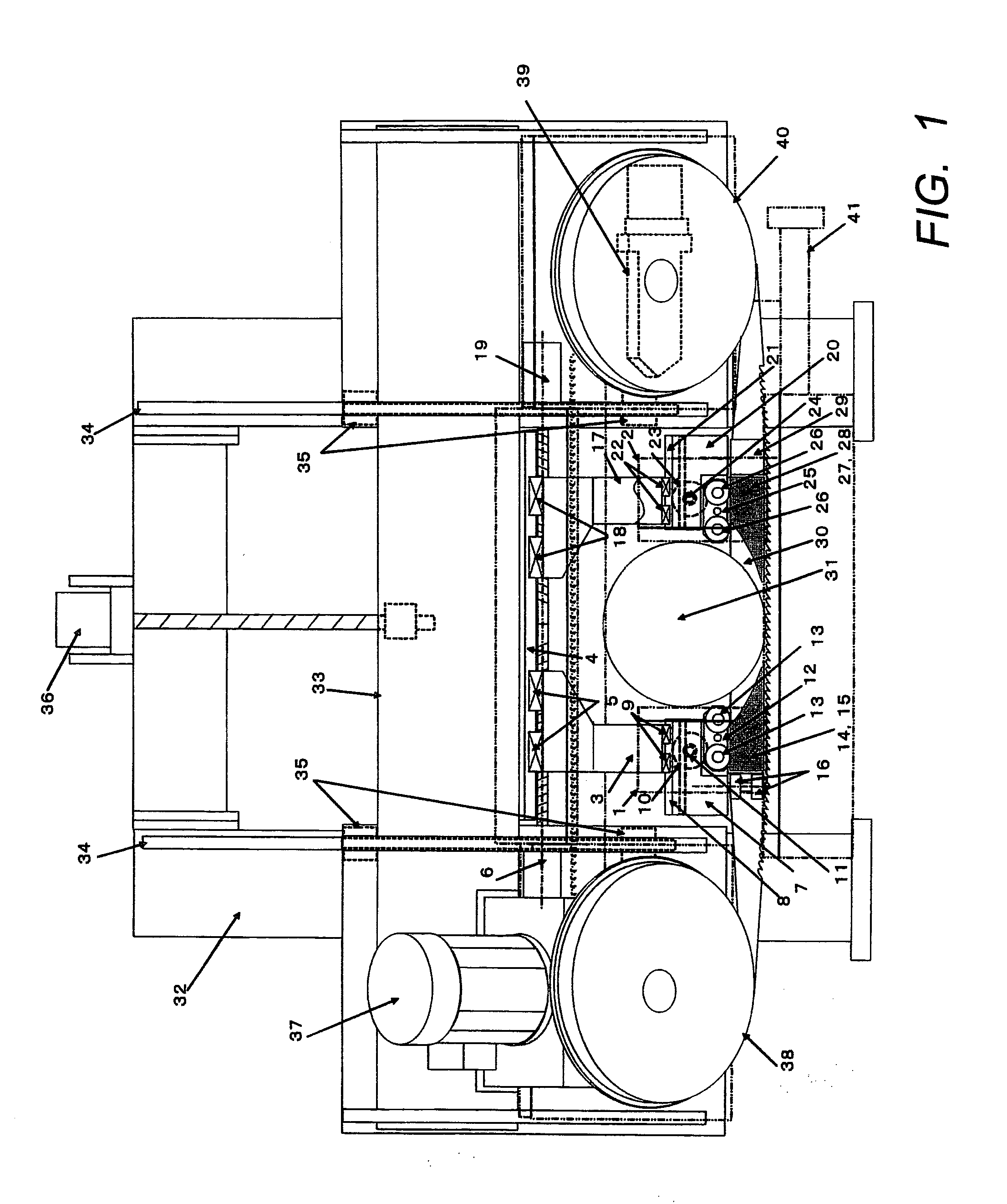 Sawing machine and cutting method of a sawing machine