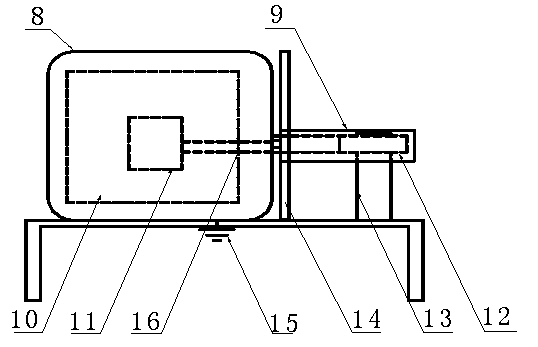 Device for detection and shielding high-frequency magnetic field