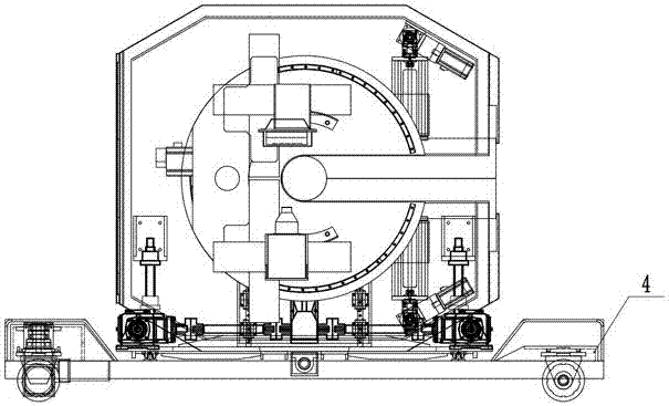 Full-automatic X-ray real-time imaging detection device for cable