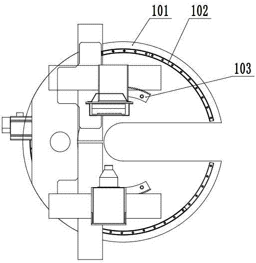 Full-automatic X-ray real-time imaging detection device for cable