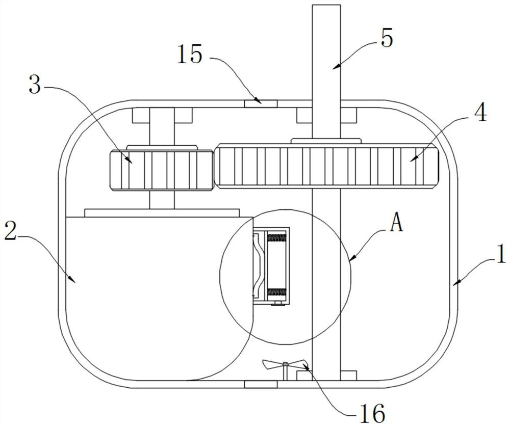 Self-lubricating shockproof reduction gear motor