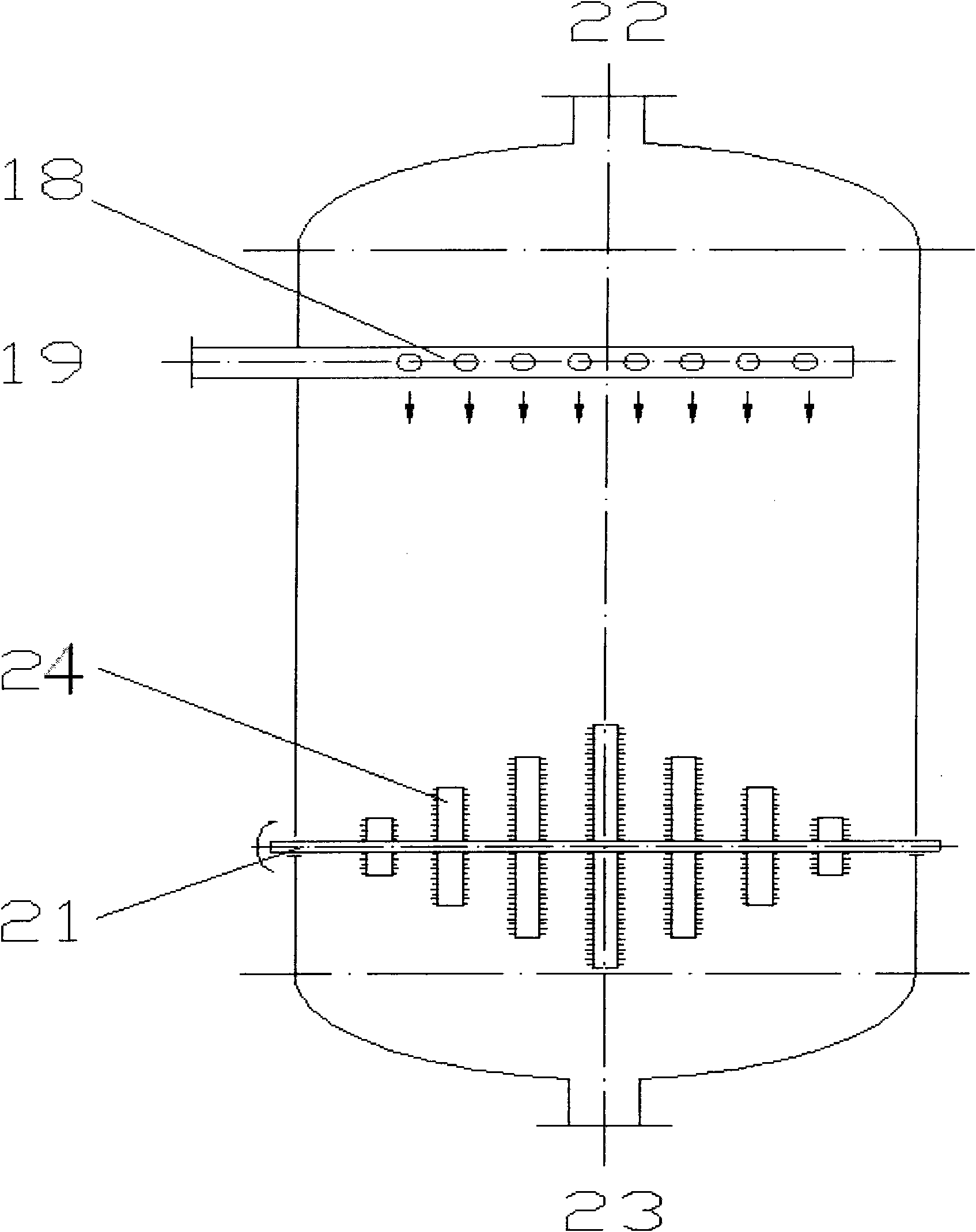 Reduced-pressure flash tank and crude oil processing method