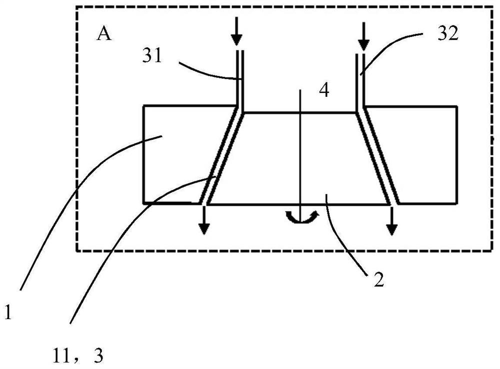 High-mixing type continuous rotary reactor and method for preparing aluminum salt lithium adsorbent by using high-mixing type continuous rotary reactor