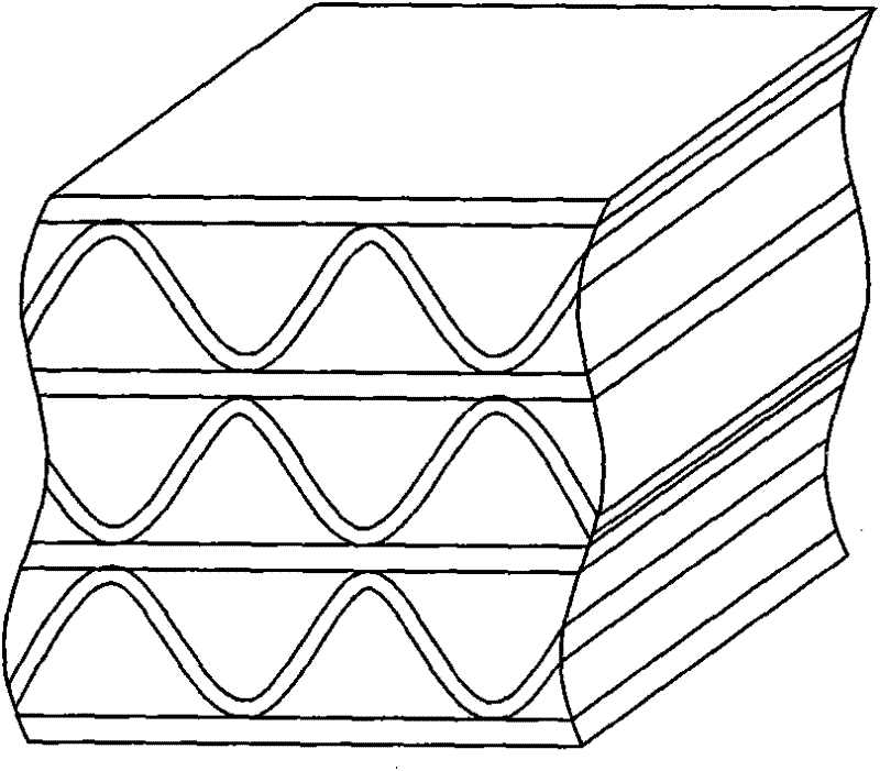 Method for preparing organic solvent adsorbing material