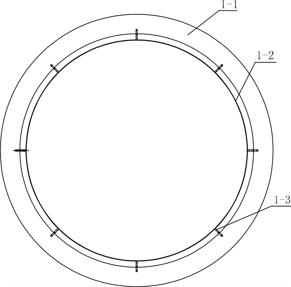 A method for repairing large-diameter concrete water supply pipes