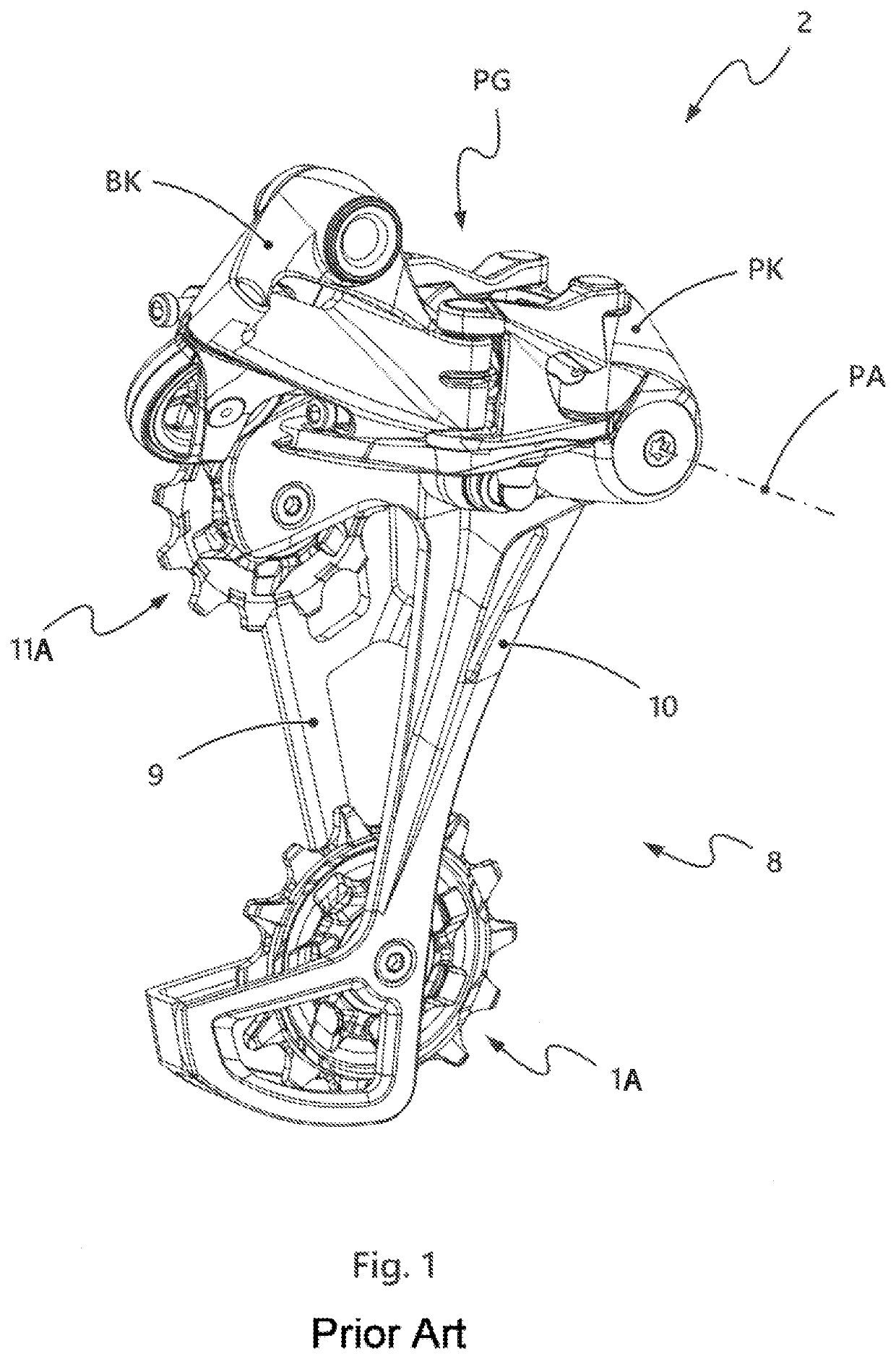 Gearshift mechanism roller