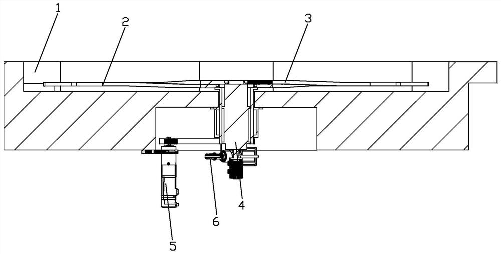 Wafer automatic bearing system and method for conveying wafer by adopting wafer automatic bearing system