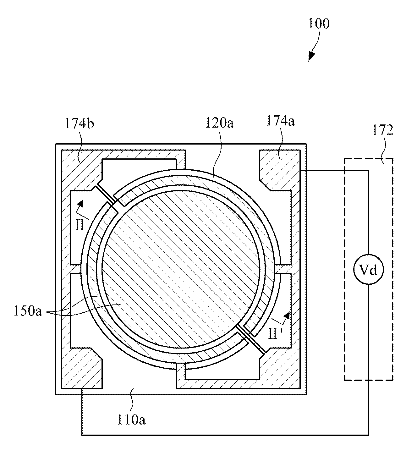 Piezoelectric microspeaker and method of fabricating the same