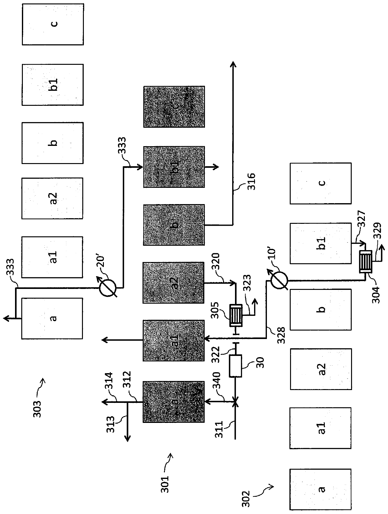 Temperature-swing adsorption process