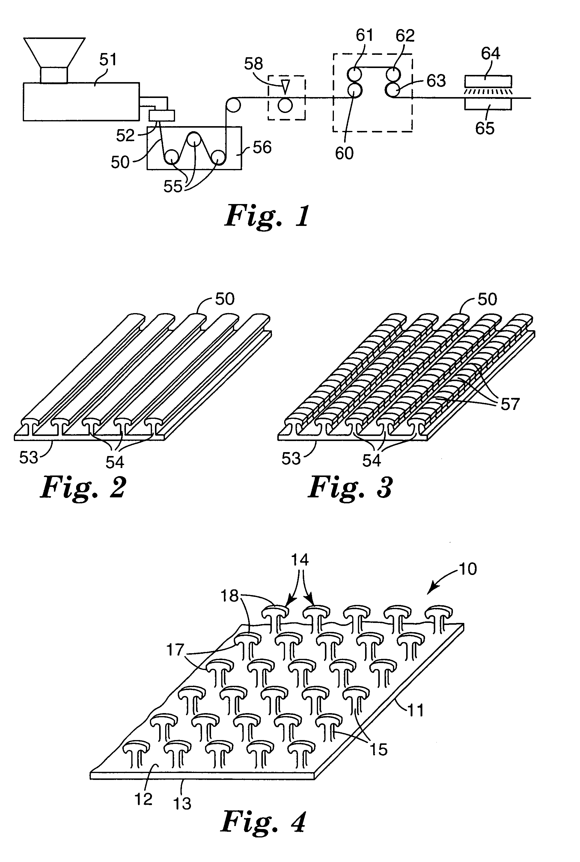 Heat treated profile extruded hook