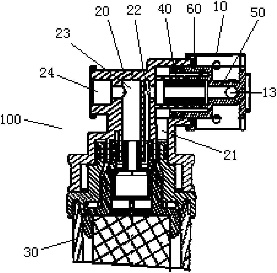 Water path converter and water purifier