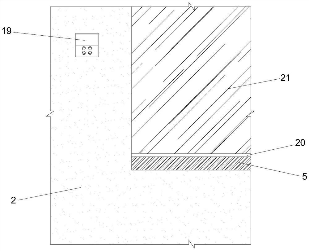 Assembly type temperature control metal windowsill structure