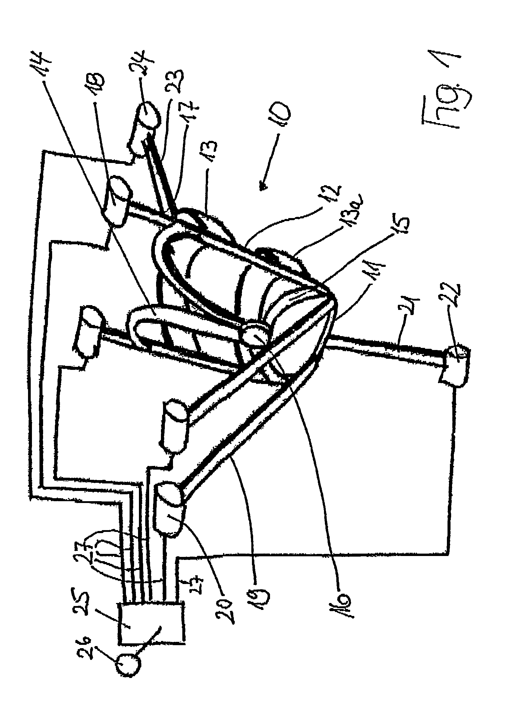 Safety seat, suspended in a land vehicle, aircraft or vessel
