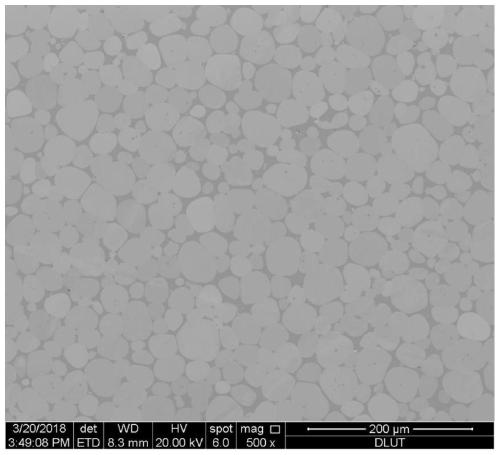 A kind of metallographic preparation method of tungsten-nickel-iron alloy