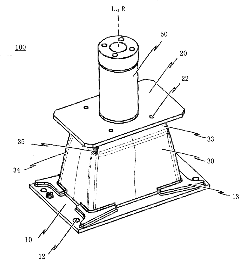 Energy absorption device for multi-section vehicles