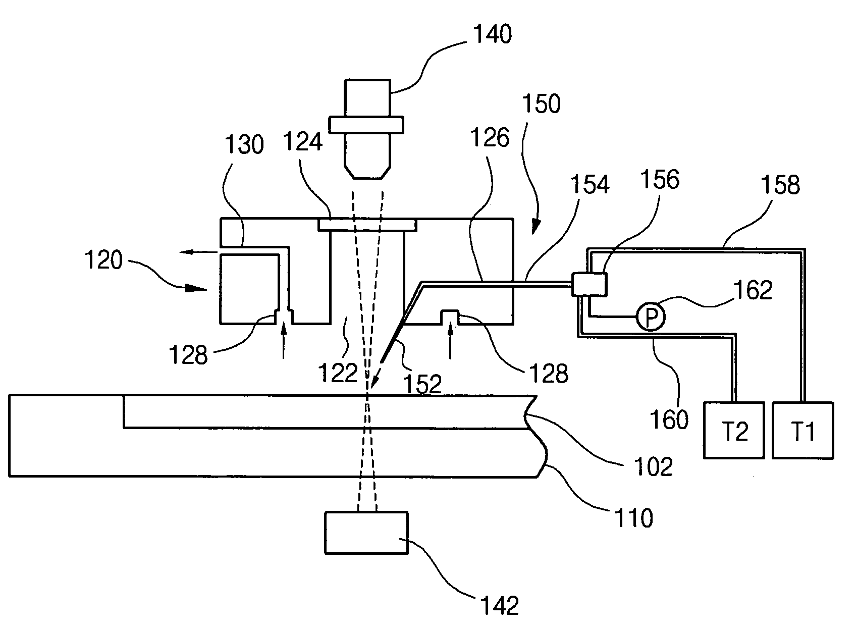 Apparatus for treating thin film and method of treating thin film