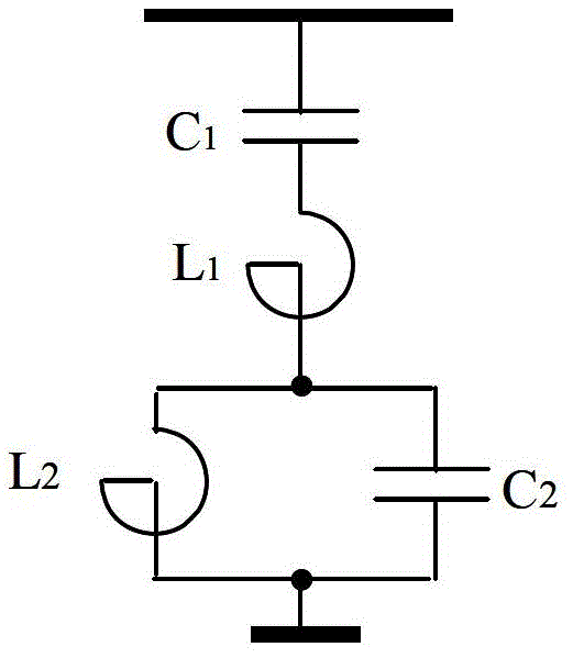 Method for acquiring capacitance and inductance of double-frequency alternating current power filter