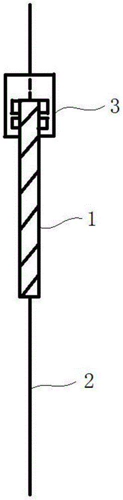 Dual-purpose treatment and inspection acupuncture needle and manufacturing method thereof