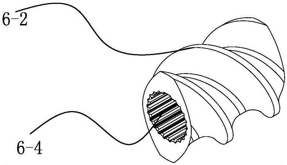 Screw assembly for nano-powder master batch processing