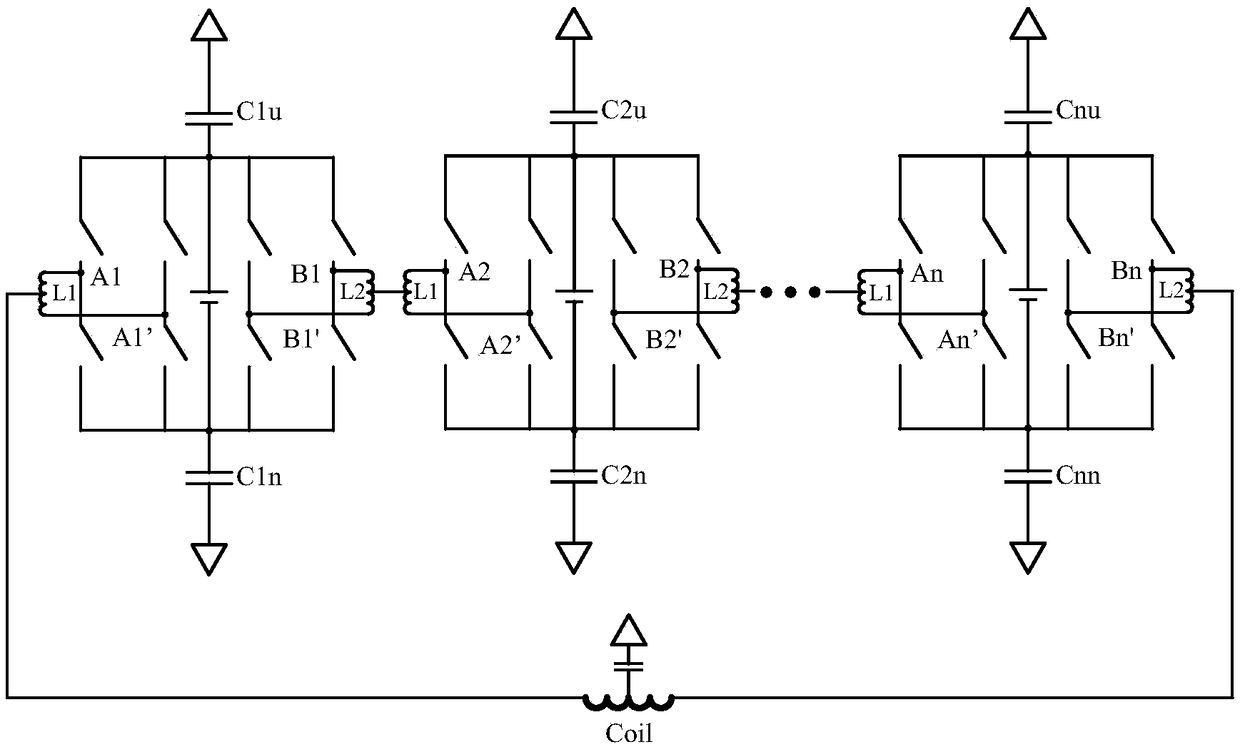 A method for suppressing common mode noise of a power switching amplifier