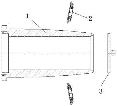 Equal-wall thickness curve generatrix part precise molding method