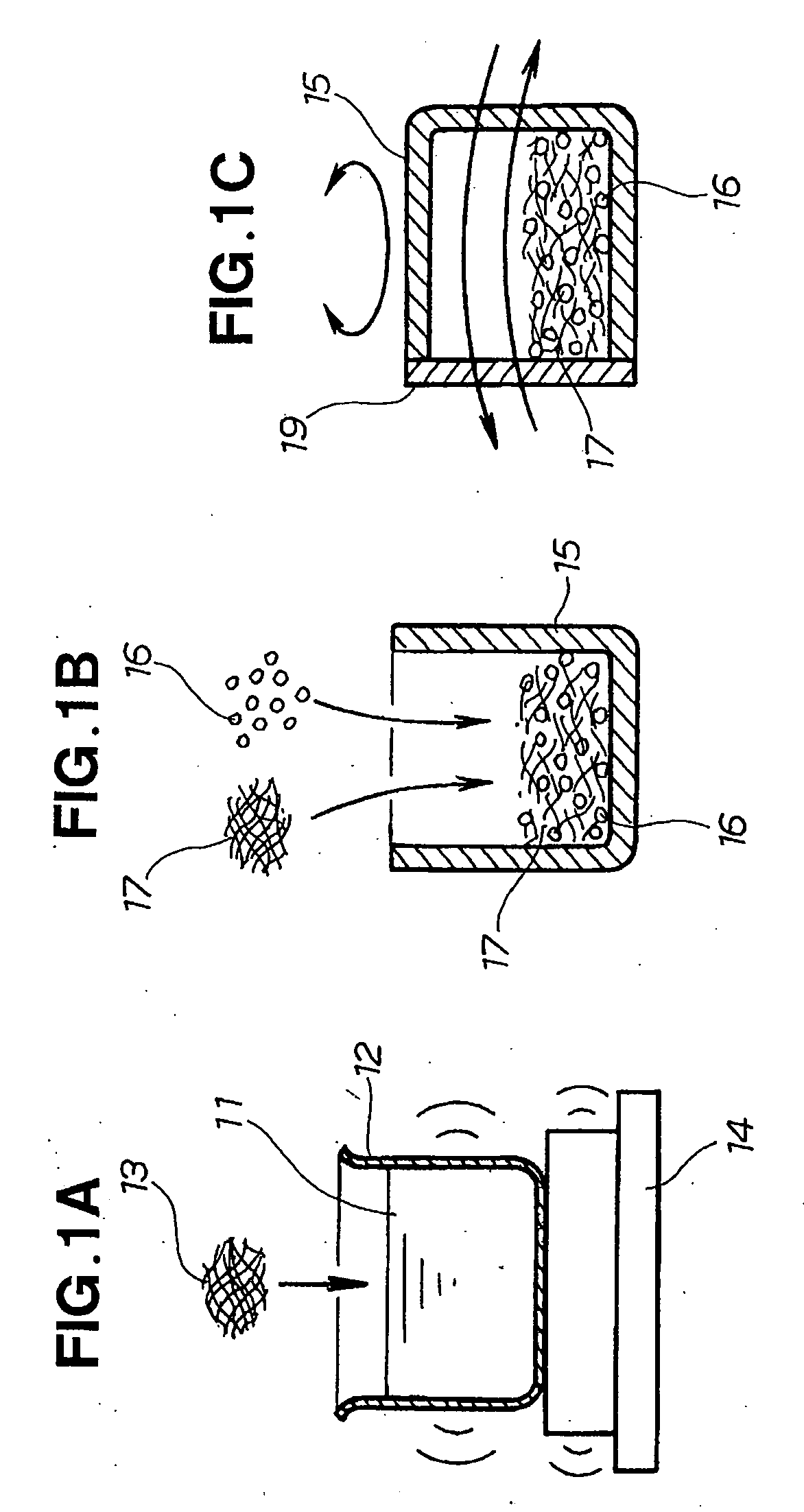 Method for mixing powdered metal and nanocarbon material, and method for manufacturing nanocarbon/metal composite material