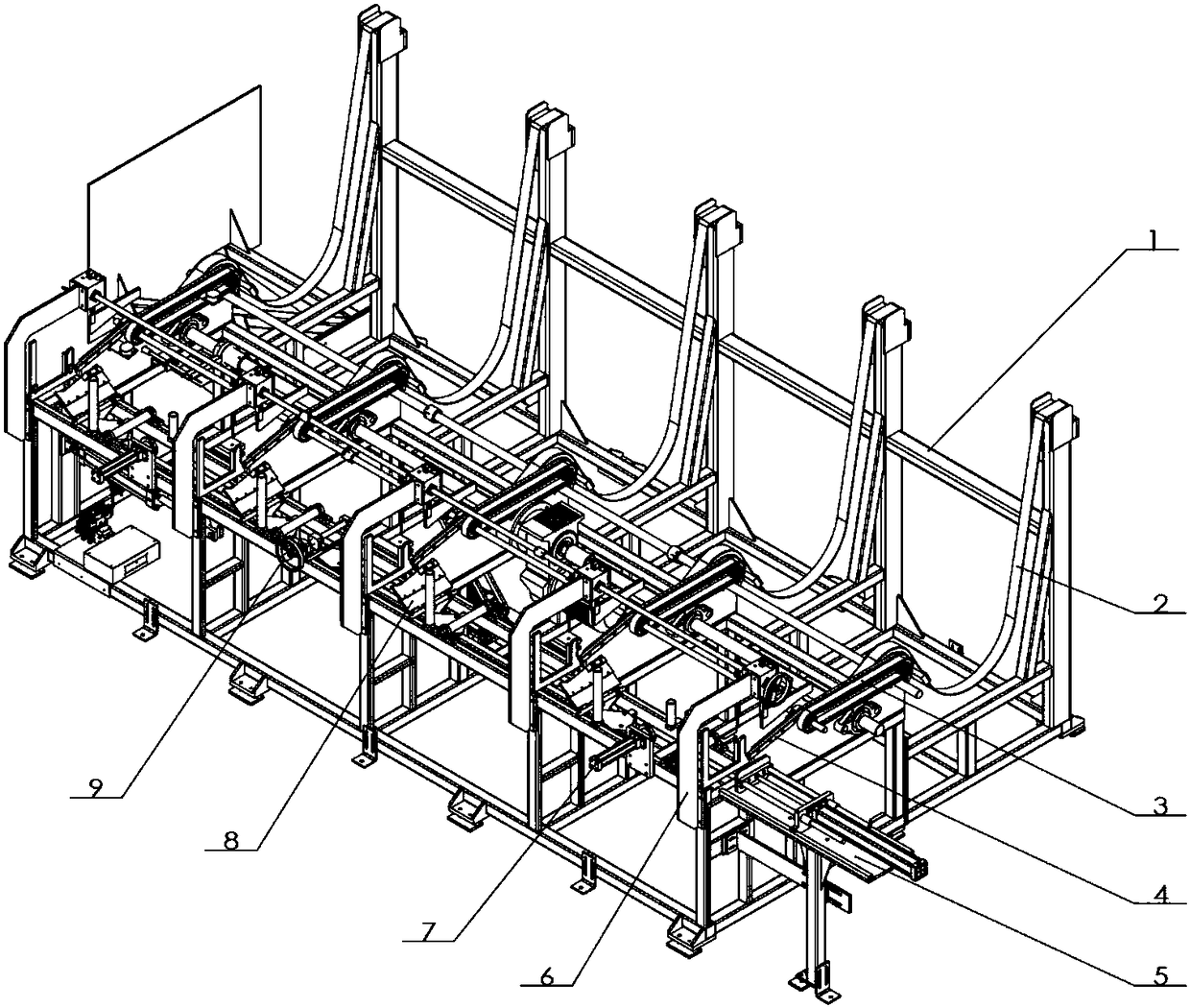 A Belt Type Feeding Device Applied to NC Circular Saw Machine