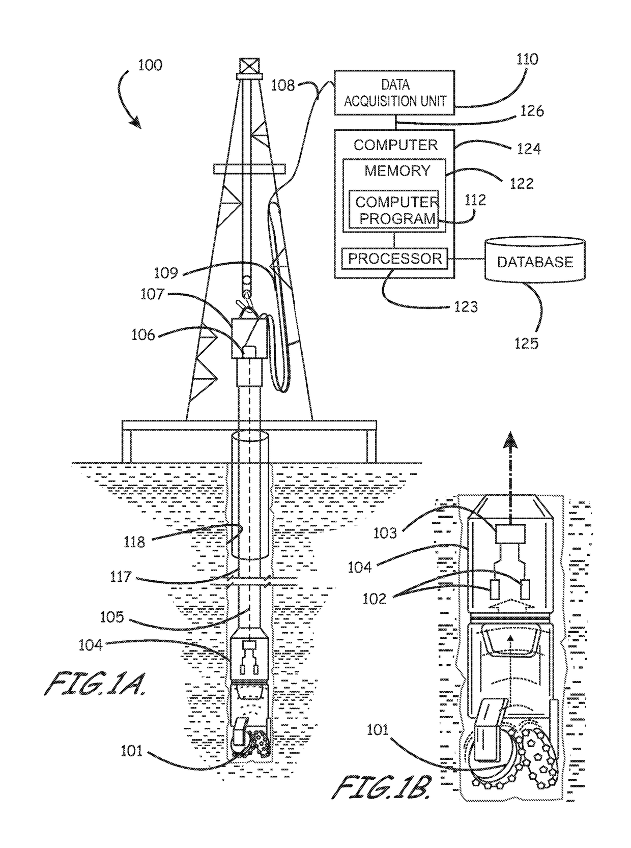 Methods of evaluating rock properties while drilling using downhole acoustic sensors and a downhole broadband transmitting system