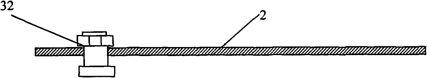 Mounting structure and mounting method of indoor hung ceiling