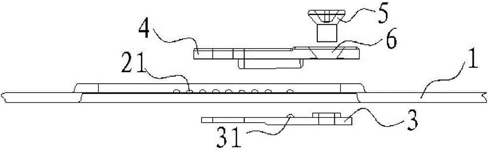 Antiskid device for hinges