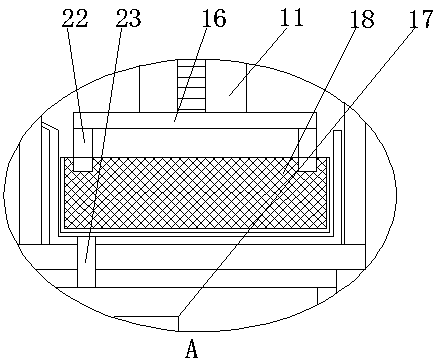 Processing treatment device for oil-fried food