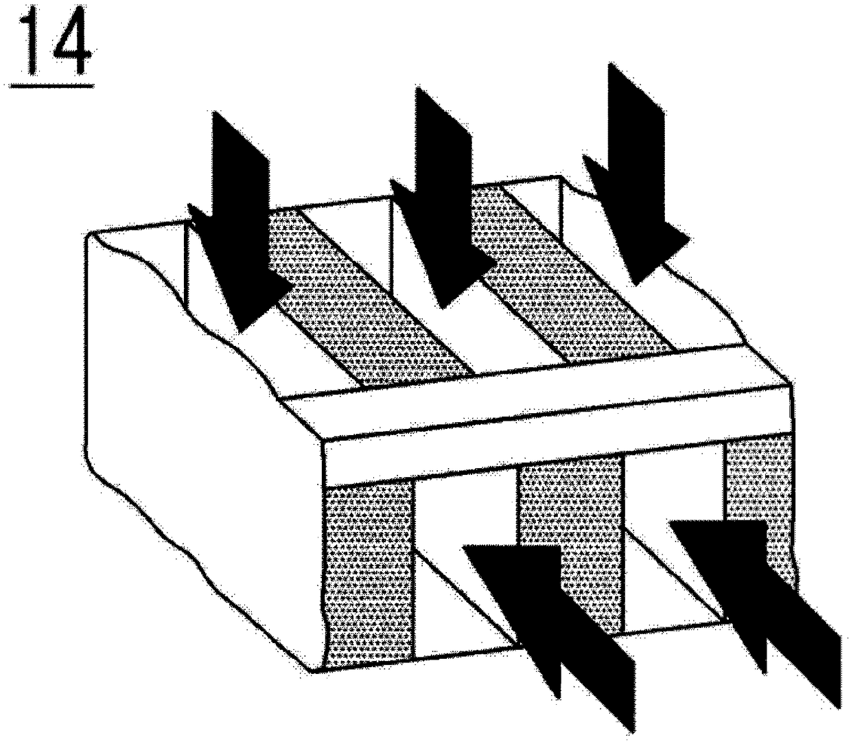 Integrated treatment system for composite waste gas comprising nitrogen oxides, chlorofluorocarbons, hydrochlorofluorocarbons, hydrofluorocarbons, and perfluorinated compounds