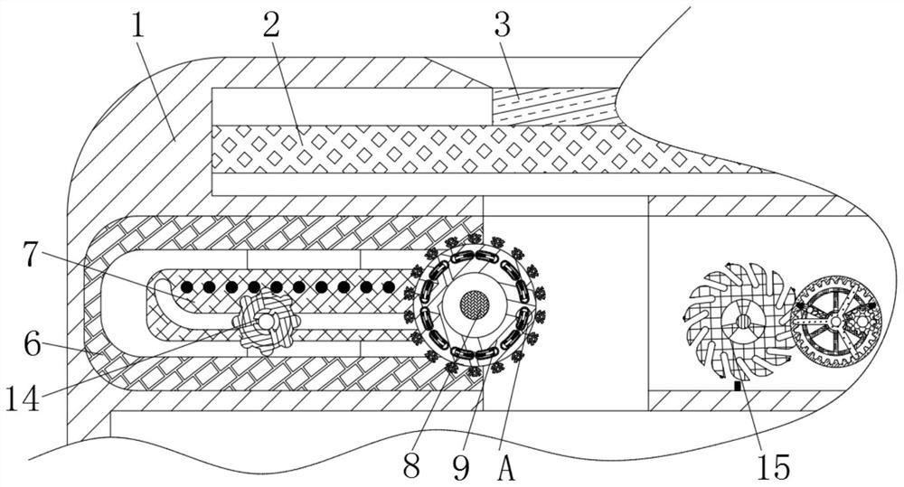 Pulping machine protection device capable of conveniently adjusting feeding speed and pulping degree