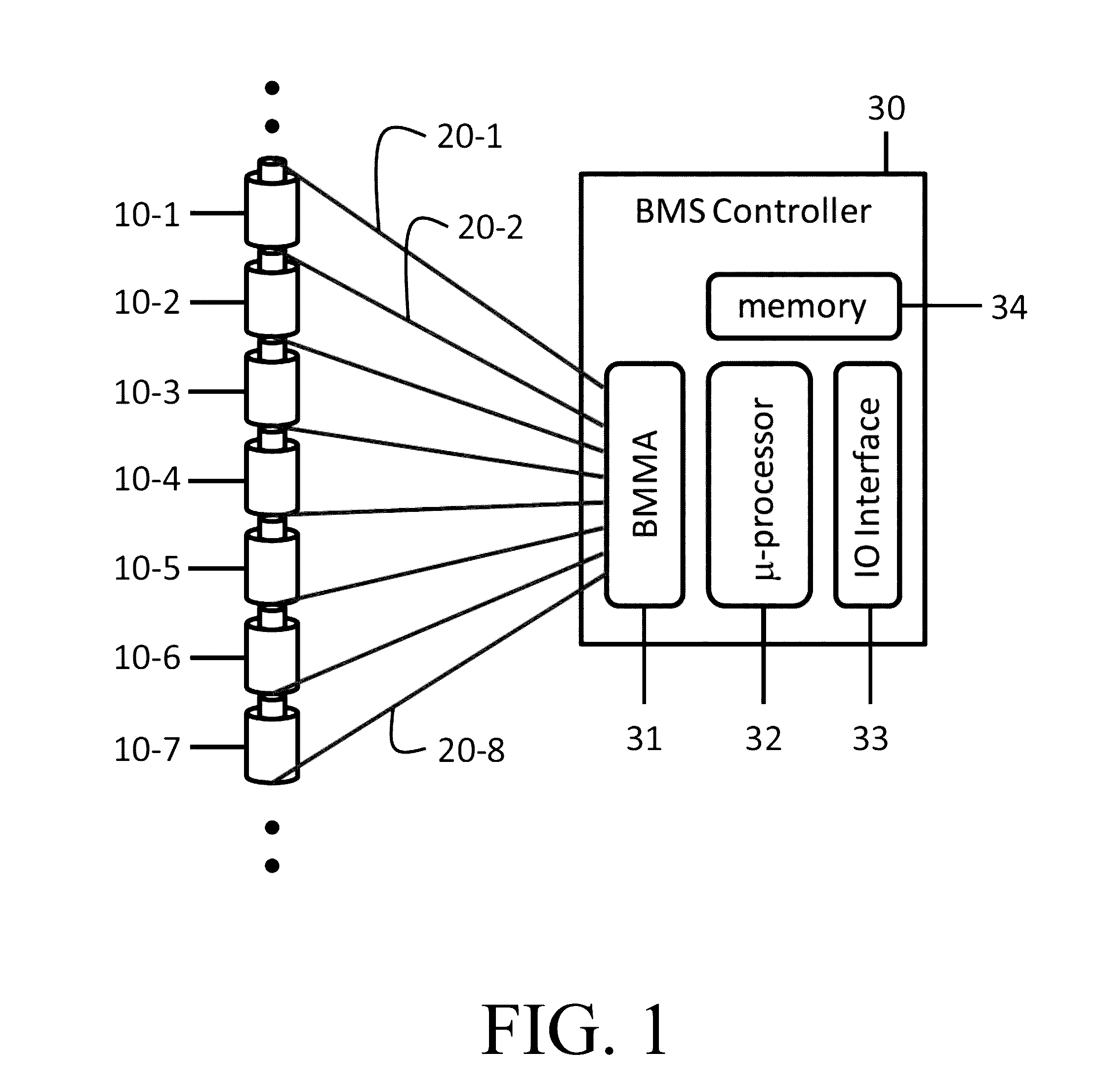 Fault tolerant wireless battery area network for a smart battery management system