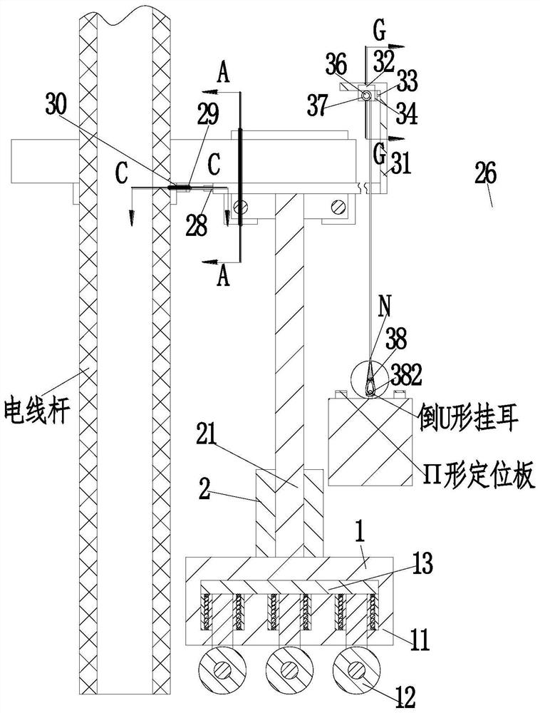 High-voltage circuit breaker mounting and connecting method