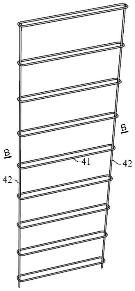 Laminated shear wall closely-spliced vertical joint structure and construction method
