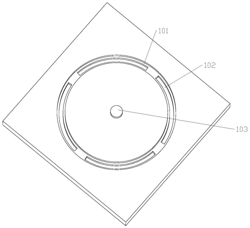 Mechanical casting mold positioning device