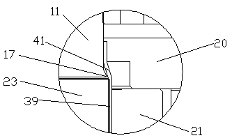 A kind of pipe fitting expanding and shrinking mouth processing mold