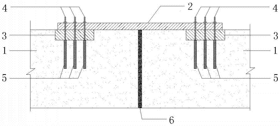 A structure and construction method for strengthening the connection between precast concrete segments