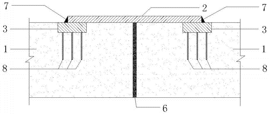 A structure and construction method for strengthening the connection between precast concrete segments