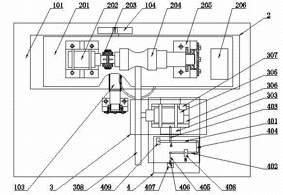 Tester for elastohydrodynamic lubricating oil film traction with spinning