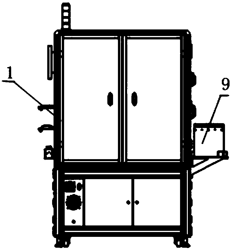 A test marking device