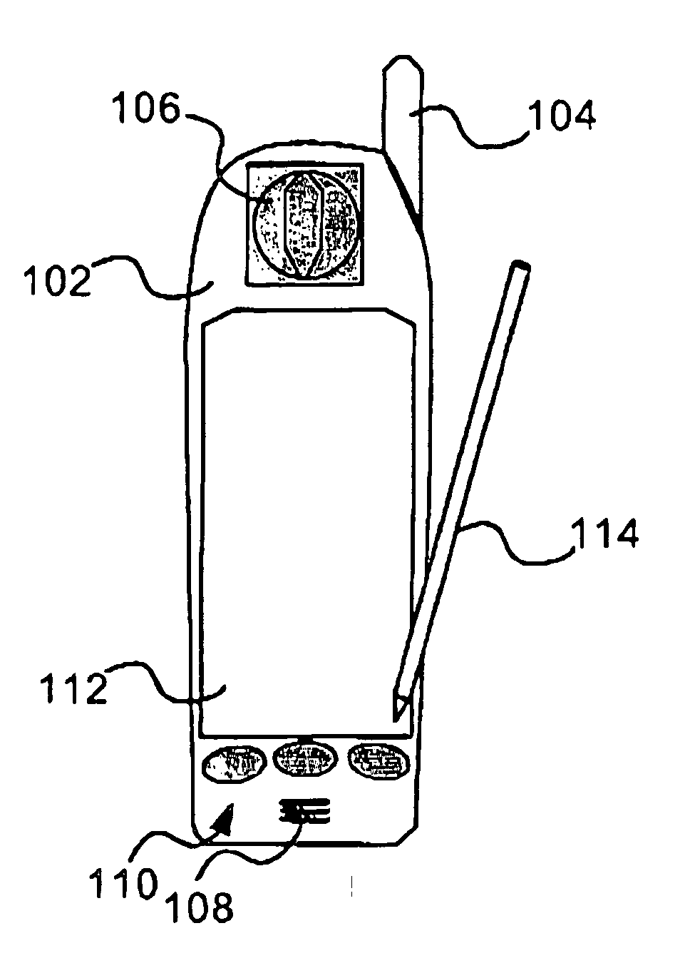 Mobile phone and method
