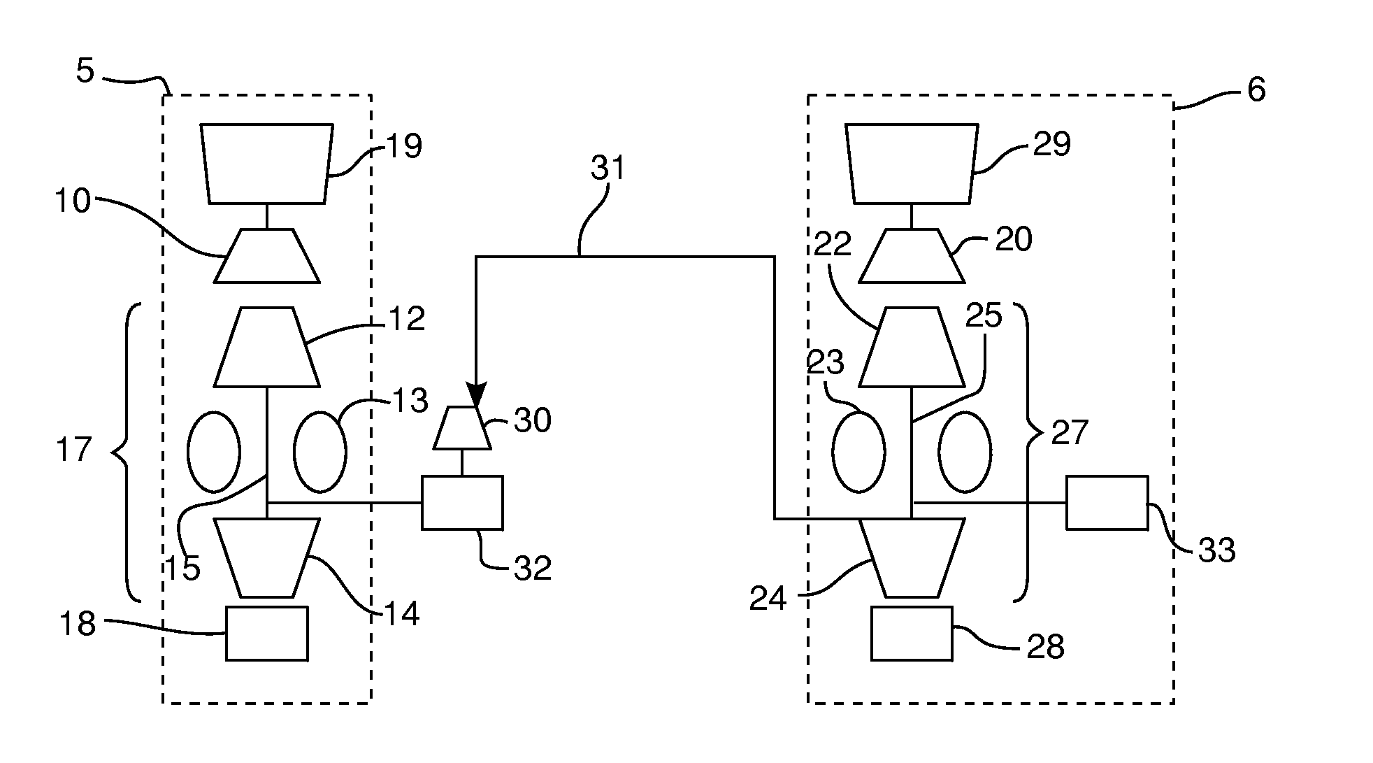 Method for assisting a turboshaft engine in standby of a multiple-engine helicopter, and architecture of a propulsion system of a helicopter comprising at least one turboshaft engine that can be in standby