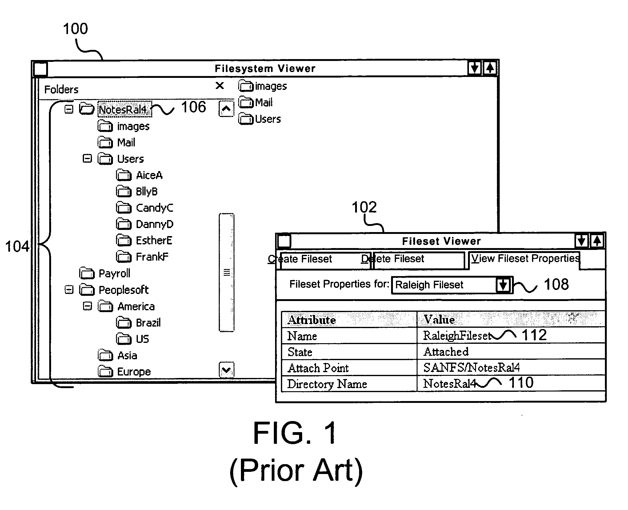 Apparatus, system, and method for presenting a mapping between a namespace and a set of computing resources