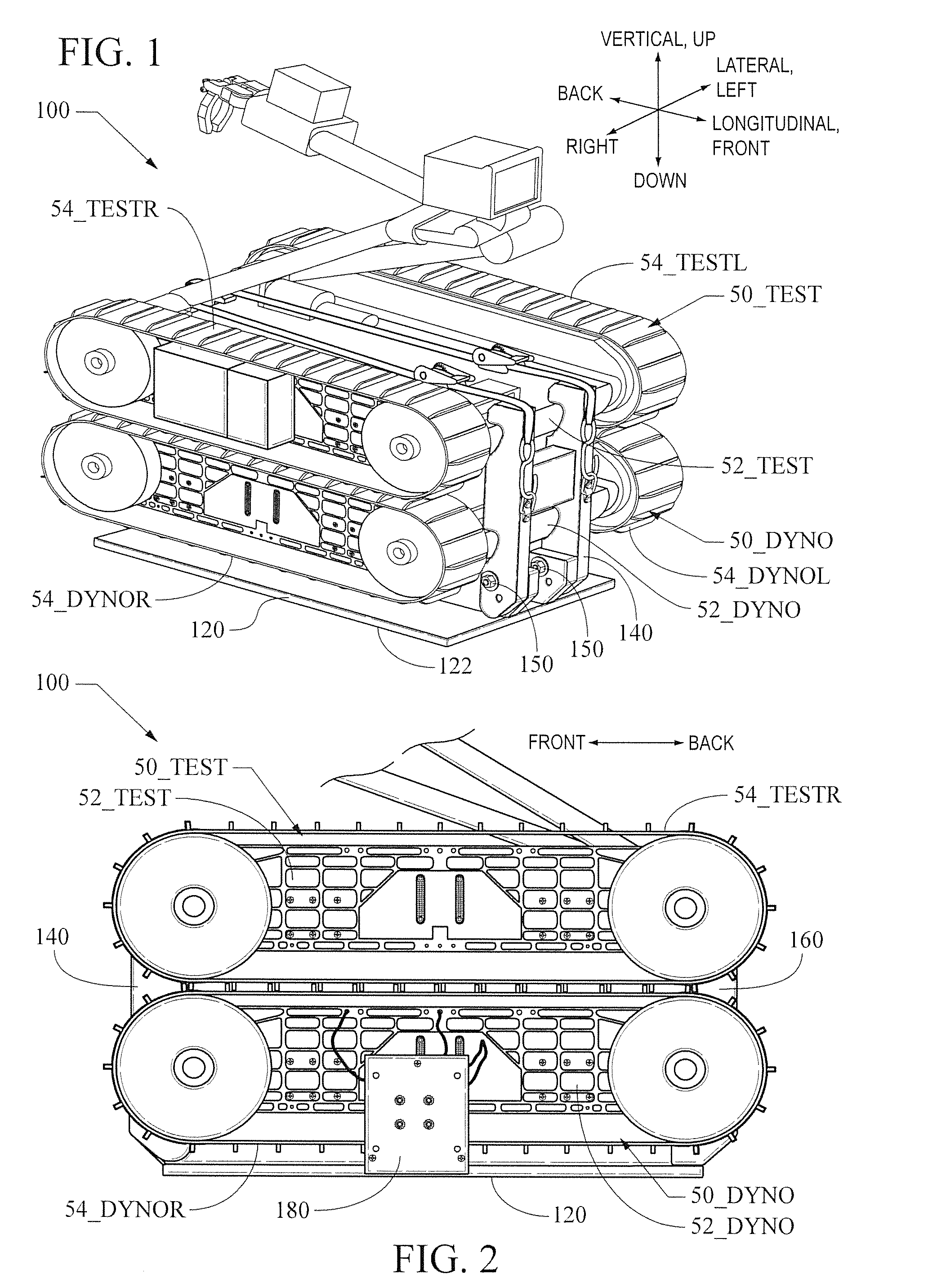 System and Method for Tracked Vehicle Dynamometer Testing