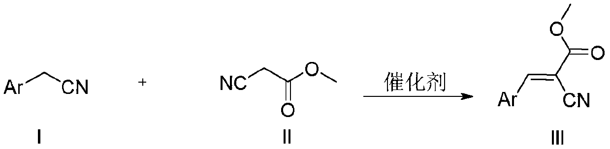 A green and efficient synthesis method of aryl acrylonitrile compounds