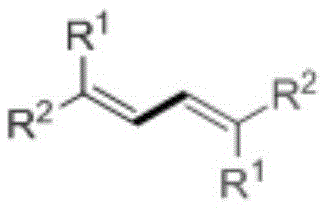 Preparation method of 1,3-diene derivatives with aggregation-induced luminescence properties